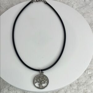 Silver Tree of Life Pendant Necklace